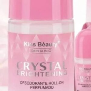 Desodorante roll on Crystal brightening 50ml kiss Beauty