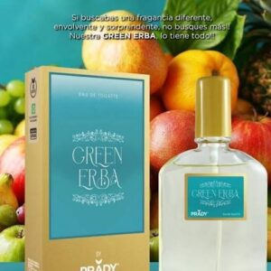 Eau de toilette pour femme green erba 100ml