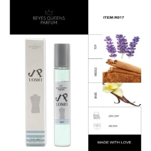 Mini perfume jp para hombre 33ml reyes queens