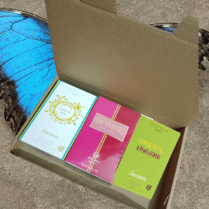 NOMADAS BEAUTY nuevo pack de 3 EAU de toilette 110ml cada una unisex hombre mujer agua de perfume tocador chocolate bubai jardins bombe