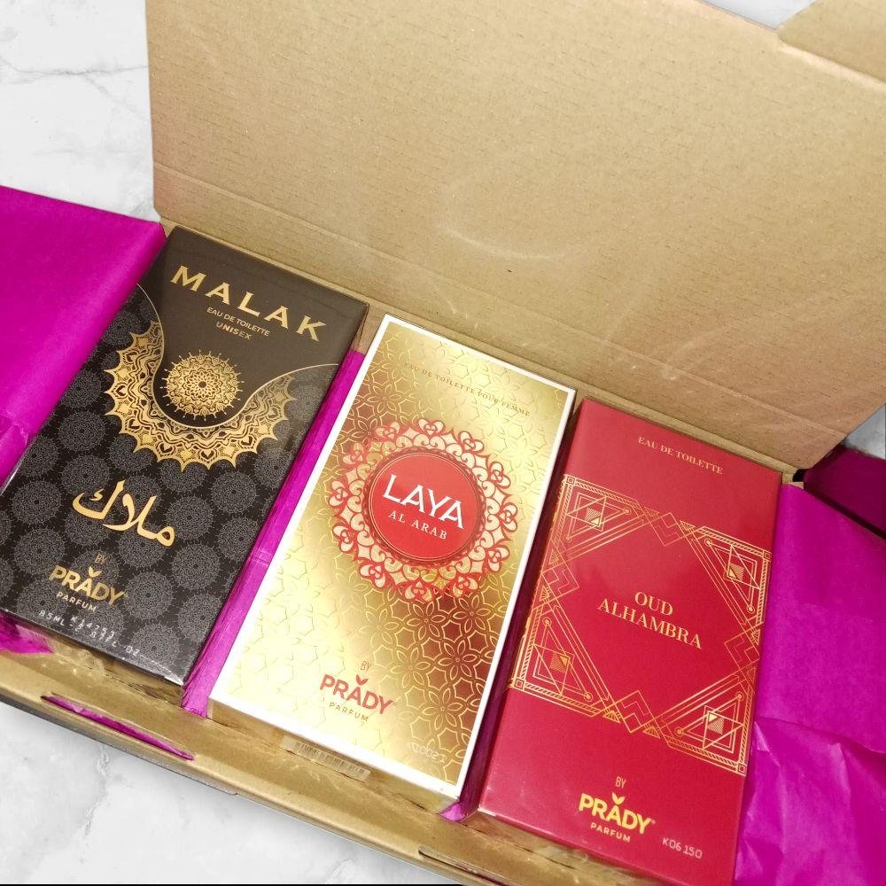 Nomadas beauty- pack de 3 EAU de toilette para mujer 3x85ml perfume tocador arabe