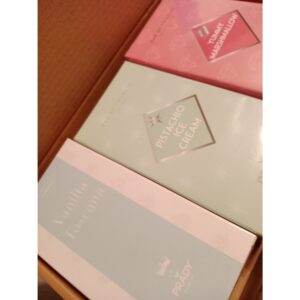 Pack de 3 EAU de toilette,yummy marshmallow pistachio ice cream vainilla toscana 100ml