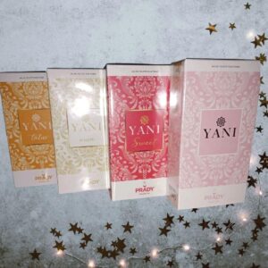 pack de navidad de 4 EAU de toilette yani 100ml