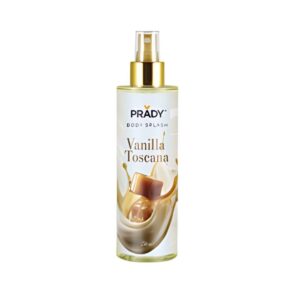 Prady – Body Splash Vanilla Toscana Femme – 250 ml – Fragancia corporal cálida envolvente con aroma de vainilla