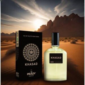 Prady – Eau de Toilette Khasad 90ml – Fragancia masculina intensa y amaderada con toques orientales – Aroma elegante, misterioso y duradero – Ideal para uso diario y ocasiones especiales