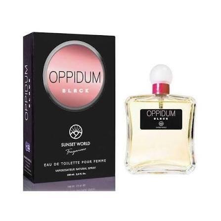 EAU de toilette para mujer oppidum black 100ml sunset world