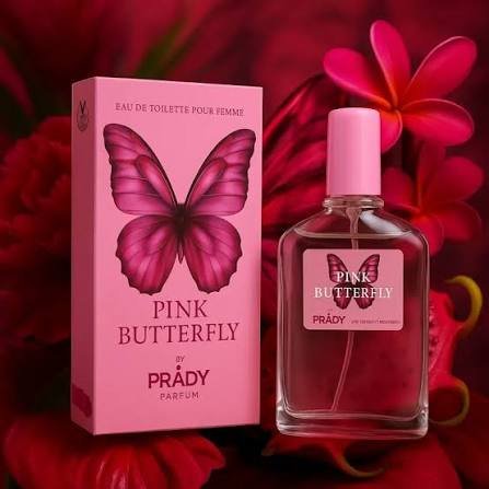 Prady – Pink Butterfly Eau de Toilette Mujer – 100 ml – Fragancia floral  juvenil para uso diario