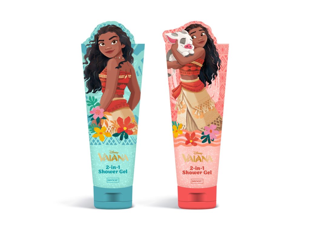gel de baño vaiana