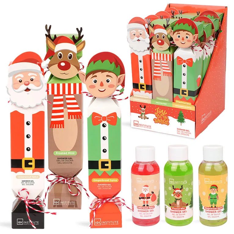 gel navidad reno elfo papa noel