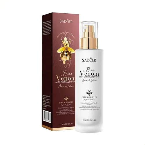 loción  facial veneno de abeja