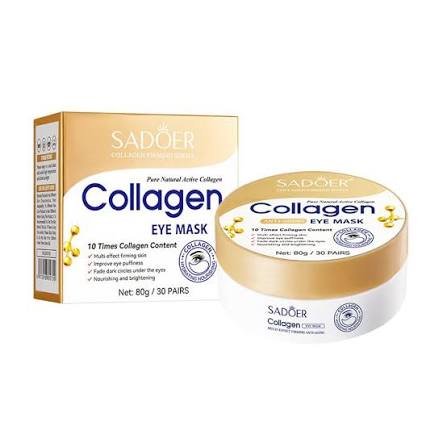 parches para ojos collagen 30 pares